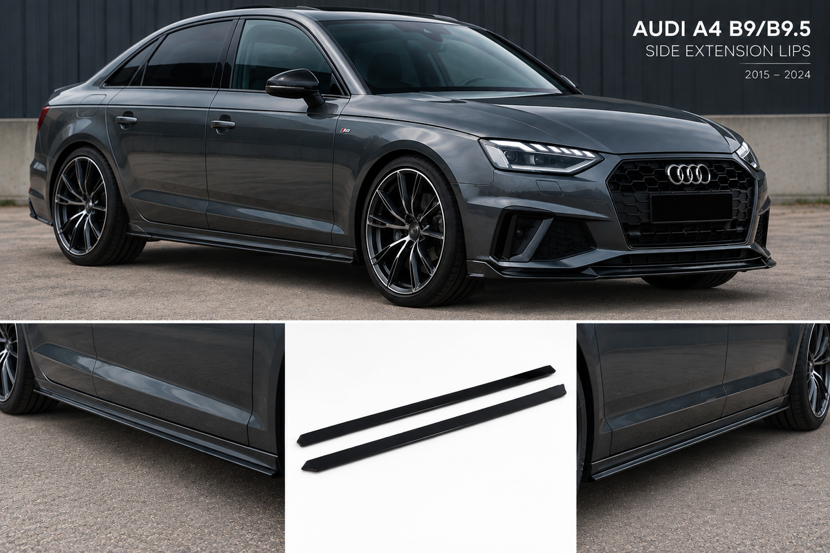 Audi A4 B9/B9.5 Side Extension Lips